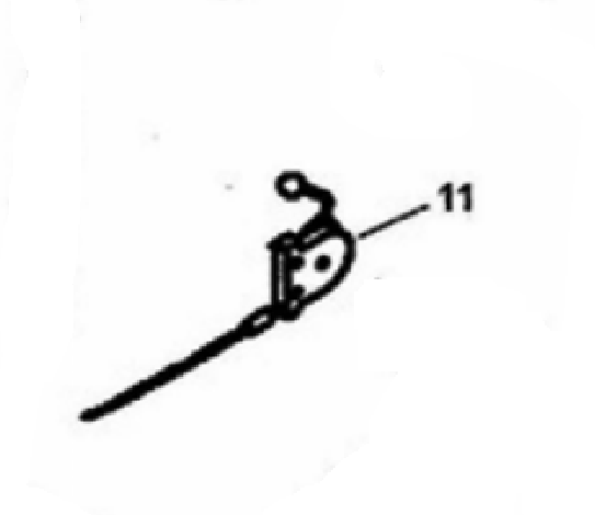 TMG-PC160K-11 Throttle lever Assy