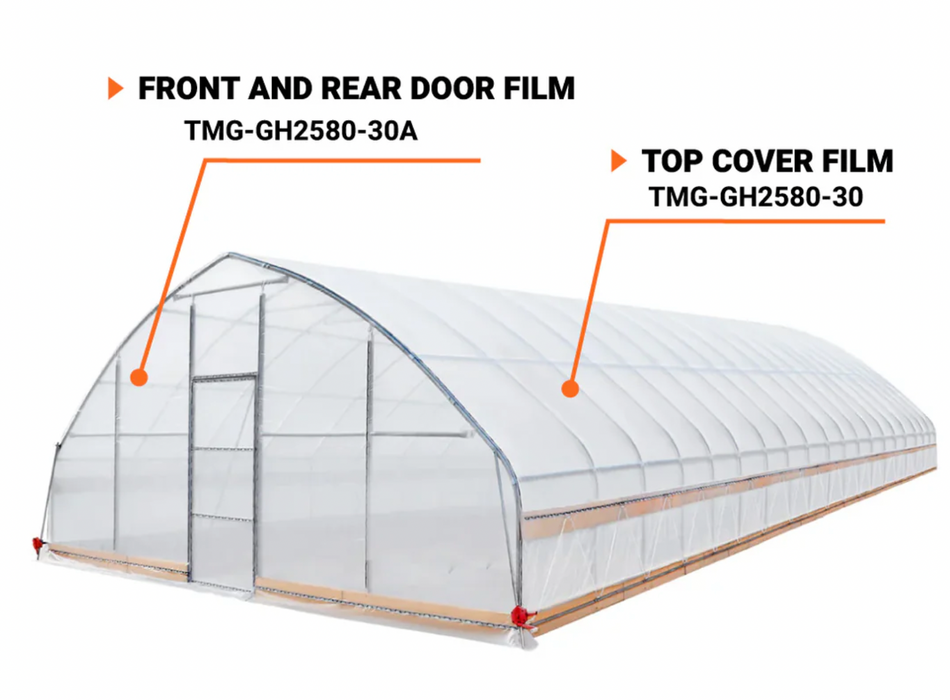 TMG-GH2580-30 Top cover (6 Mil clear EVA plastic film)