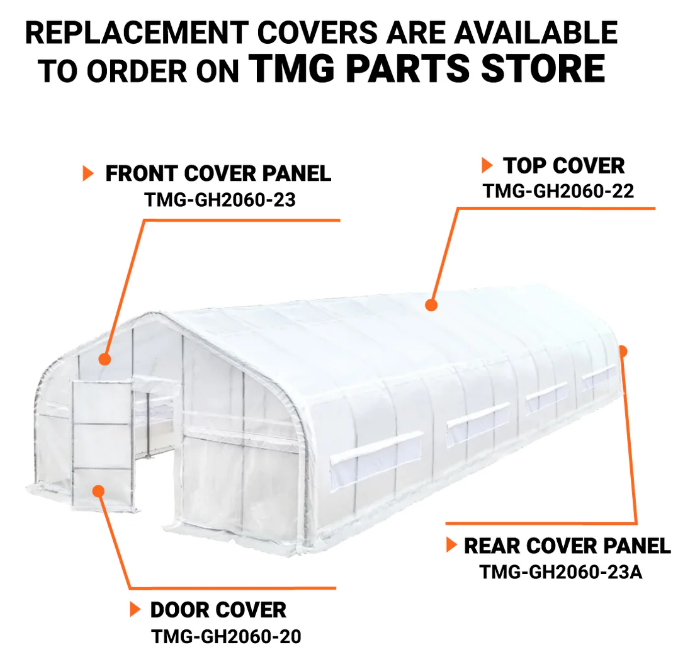 TMG-GH2060-22 Top cover (12 Mil Ripstop Leno Mesh PE180)