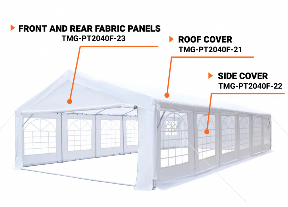 TMG-PT2040F-21 Roof Cover