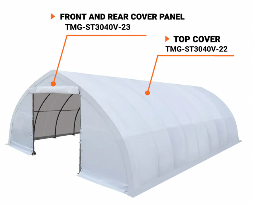 TMG-ST3040V-23 Front/Rear Wall Cover Panel PVC 17oz