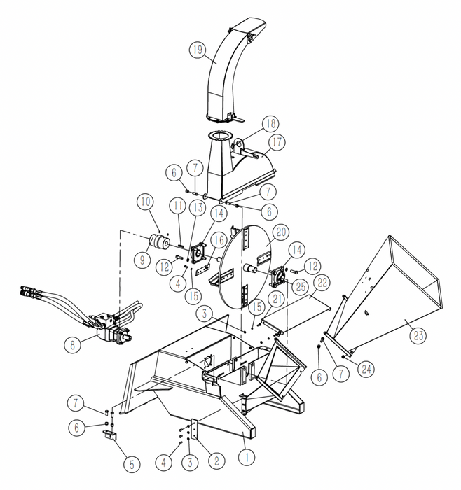 TMG-WC42S-16 Rotor Blades (Pack of 4)