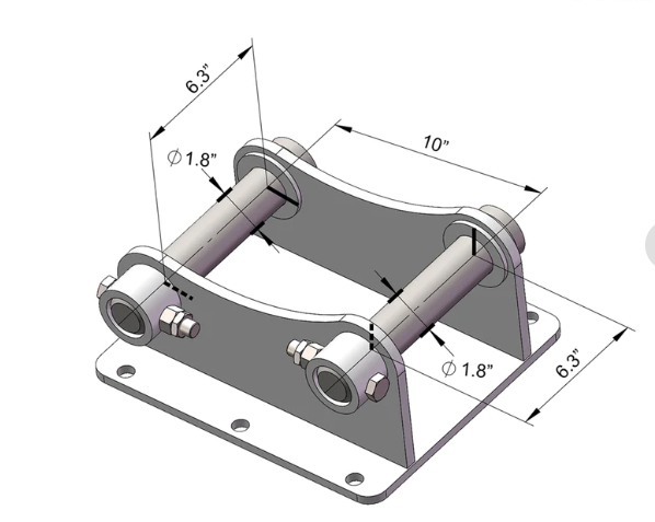 TMG-EFM32-1 HOOK WELDMENT