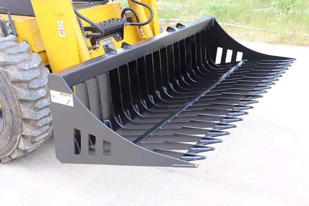 Rock Skeleton Bucket Combo | 72" + 78" + 84" | Three Sizes Included | for Skid Steers