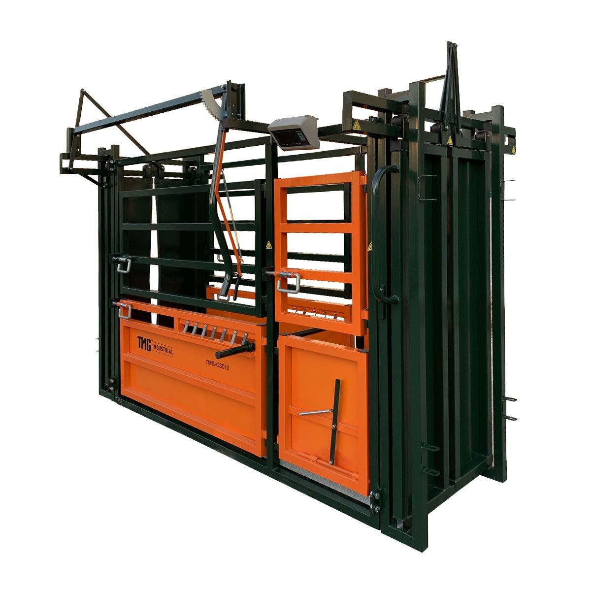 TMG-CSC10 10' Cattle Chute with Weight Scale — TMG-Parts