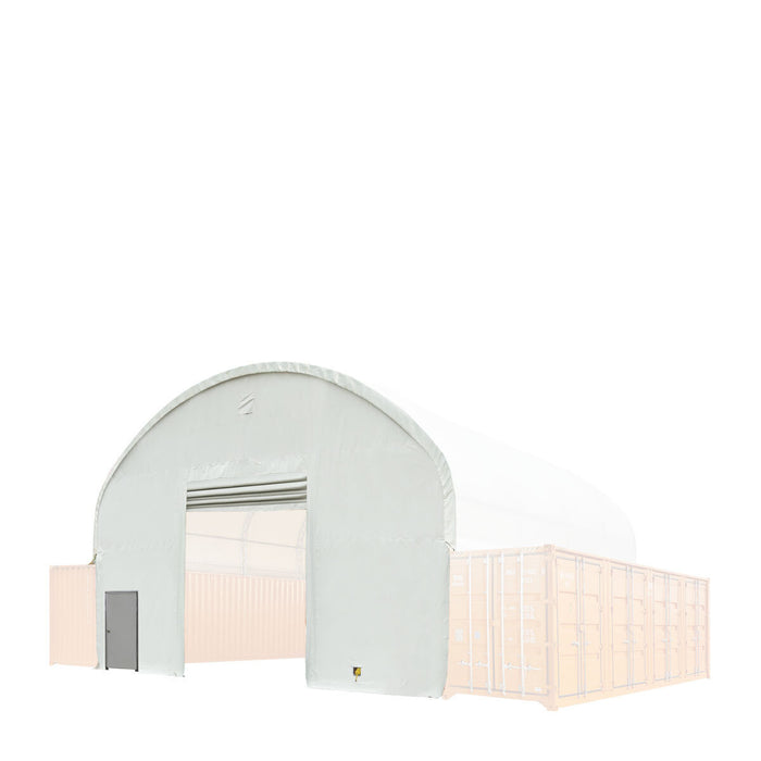 TMG-DT40FW9 Front End Wall Kit, Compatible with TMG-DT4041C and DT4041CF container shelters installed with the high cube containers (9’6”), TMG-DT40FW9V